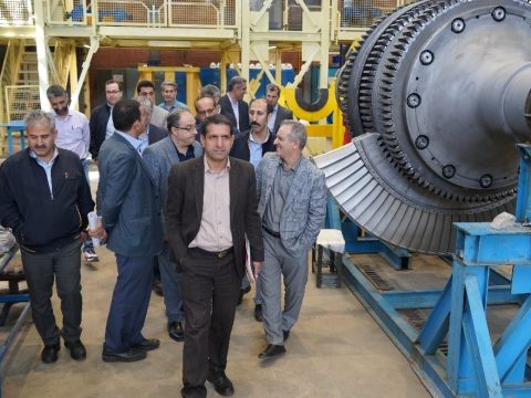 بازديد مديران ارشد شركت خطوط لوله و مخابرات نفت ايران