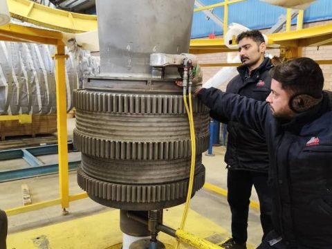 تعميرات روتور GE-F6 پالايشگاه نفت بندر عباس