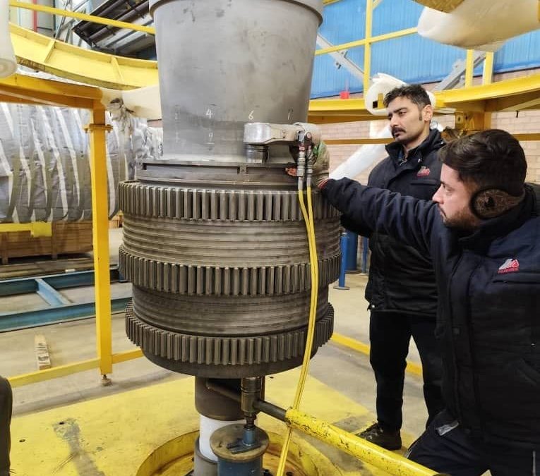 تعميرات روتور GE-F6 پالايشگاه نفت بندر عباس