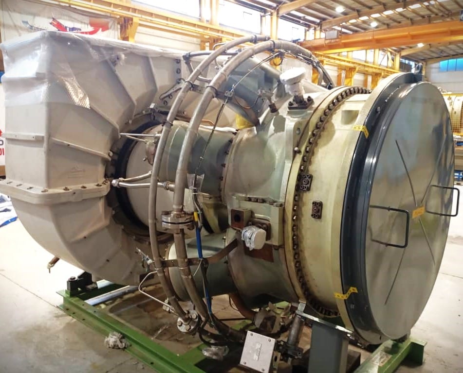 تعميرات سطح C توربين SGT-400 پالايشگاه بيد بلند